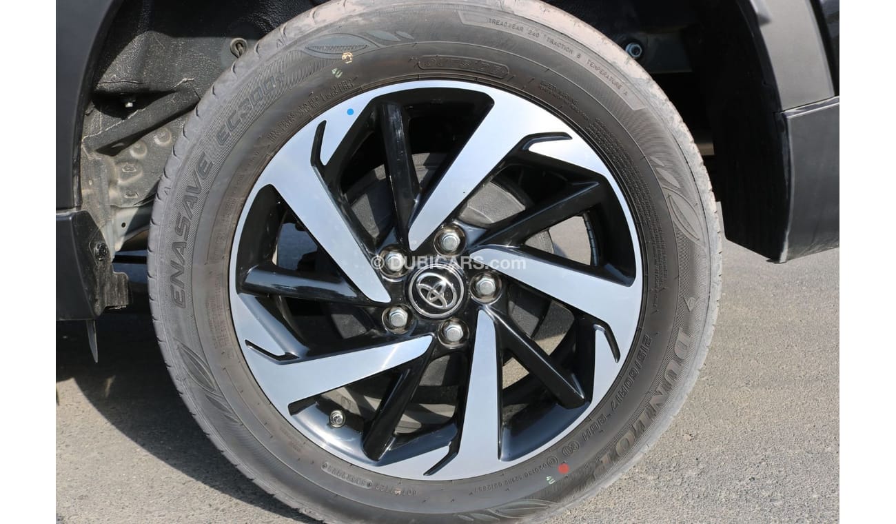 تويوتا راش 2023 | G - 1.5 L AT VVTI - 17" RIMS PETROL FABRIC SEATS, FRONT AND REAR A/C - EXPORT ONLY