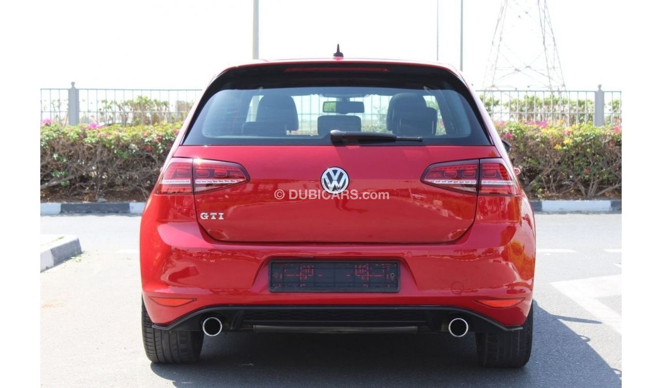 Volkswagen Golf GTI FULL OPTION 2016 GCC IN MINT CONDITION