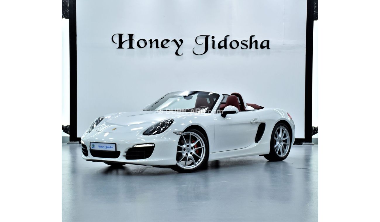 Porsche 718 Boxster EXCELLENT DEAL for our Porsche Boxster S ( 2014 Model ) in White Color GCC Specs