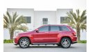 Jeep Grand Cherokee SUMMIT - Under Agency Warranty -Agency Service Contract until 2021 -AED 1,841 PM