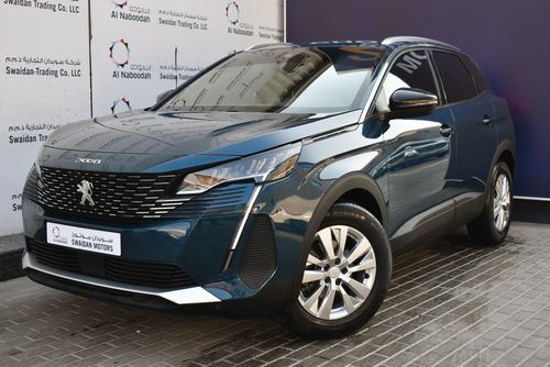 Peugeot 3008 AED 1439 PM ACTIVE 1.6L TC AT GCC FROM AN AUTHORIZED DEALER MANUFACTURER WARRANTY
