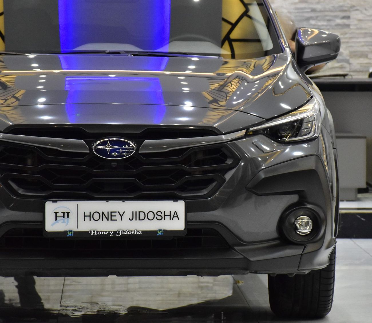 Subaru Crosstrek EXCELLENT DEAL for our Subaru Crosstrek AWD ( 2023 Model ) in Grey Color GCC Specs