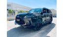 لكزس LX 570 Black Edition 5.7L Petrol with MBS Autobiography Massage Seat