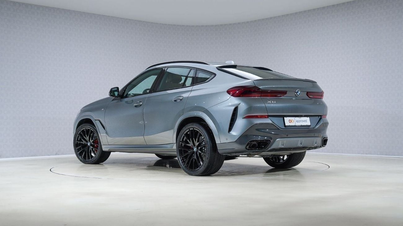 BMW X6 40i M Sport 3.0L | AED 4,624 PM | Warranty Sept-2027 | GCC
