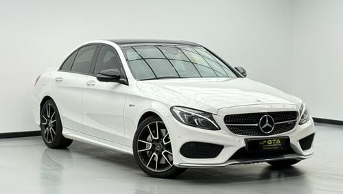 Mercedes-Benz C 43 AMG 2017 Mercedes C43 AMG 4matic, Service Contract Deutsche, Full Service History, GCC