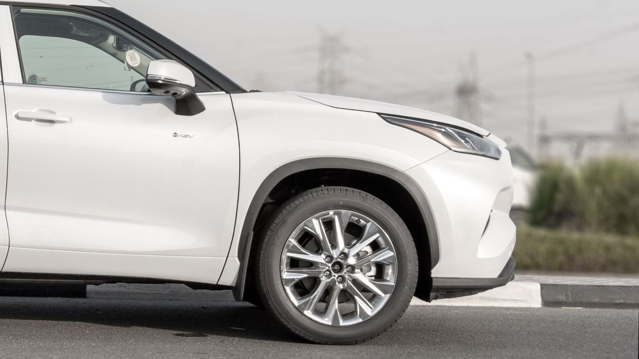 Toyota Highlander 2026 Toyota Highlander Limited 2.5L AT Hybrid (White-Grey)