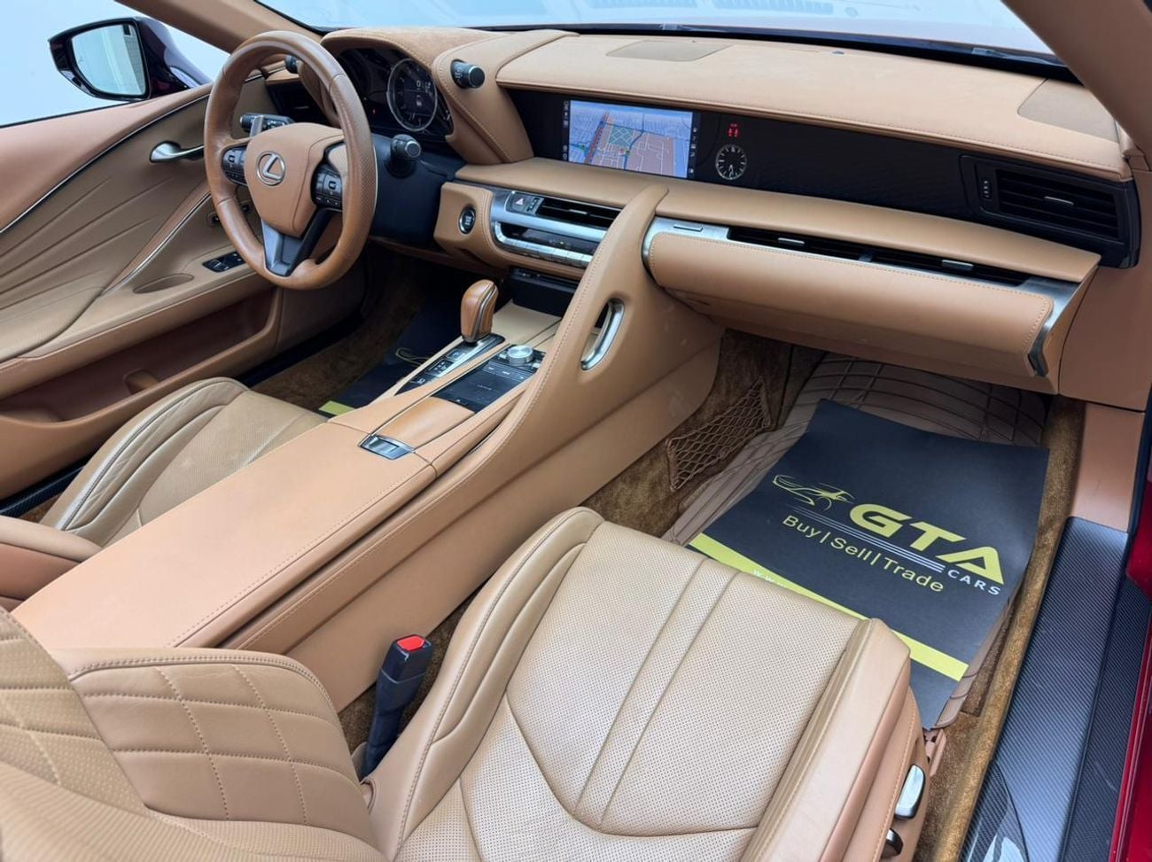 Lexus LC500 Carbon 5.0L 2021 Lexus LC500 Carbon, 2026 / Dec Lexus Warranty, Lexus Service History, GCC
