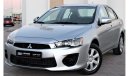 Mitsubishi Lancer Mitsubishi Lancer 2017 in excellent condition without accidents, very clean from inside and outside