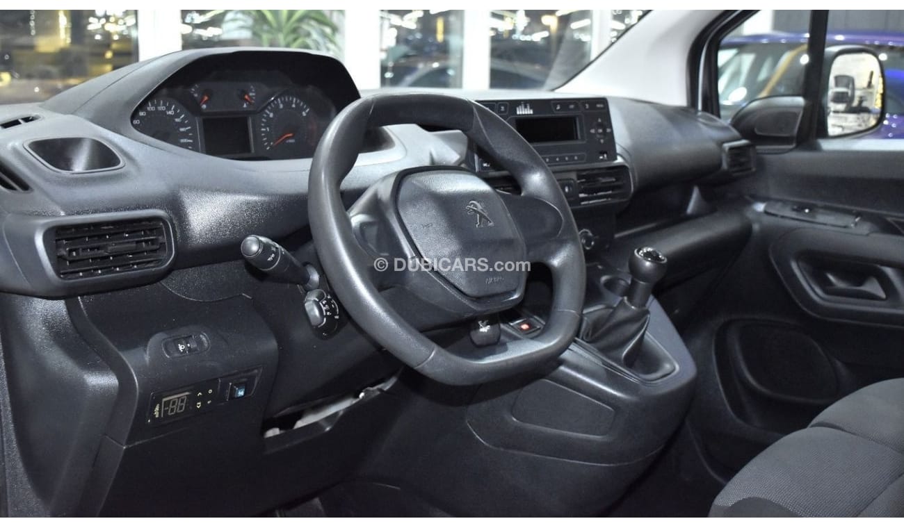 Peugeot Partner EXCELLENT DEAL for our Peugeot Partner Chiller Van ( 2020 Model ) in White Color GCC Specs