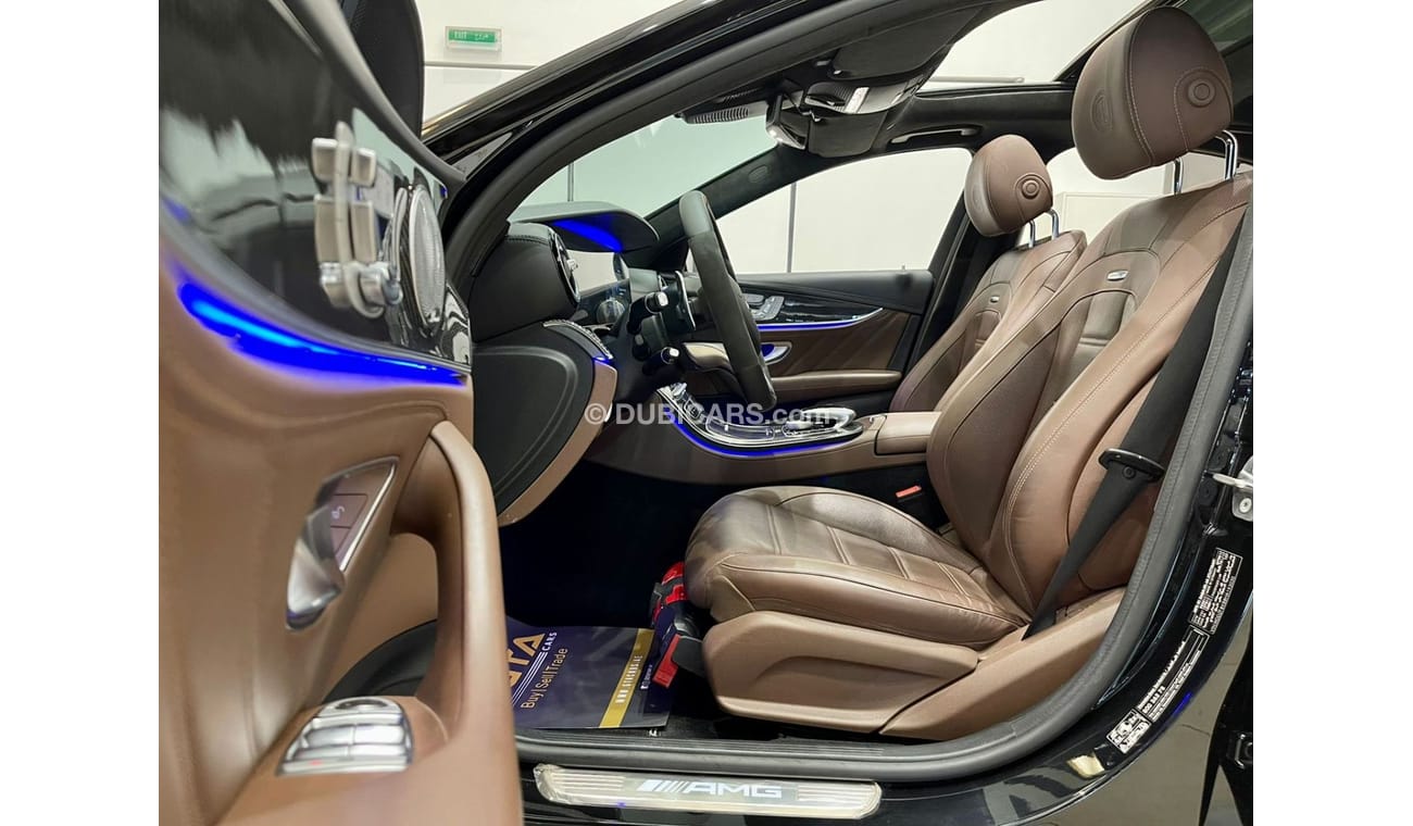 Mercedes-Benz E 63 AMG 2017 Mercedes AMG E 63 S 4MATIC+, Full Service History, Warranty, GCC