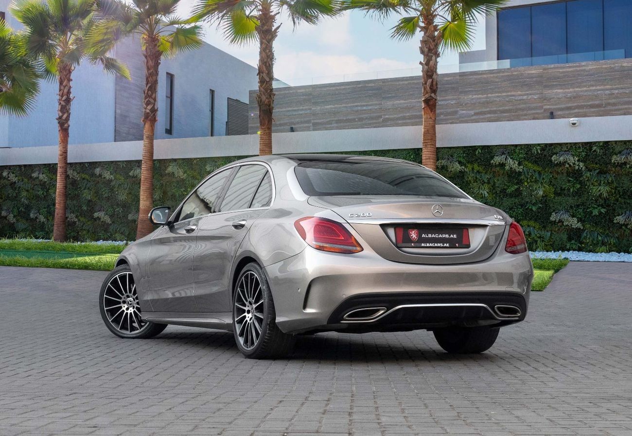 مرسيدس بنز C 200 | 1,958 P.M  | 0% Downpayment | Amazing Condition!