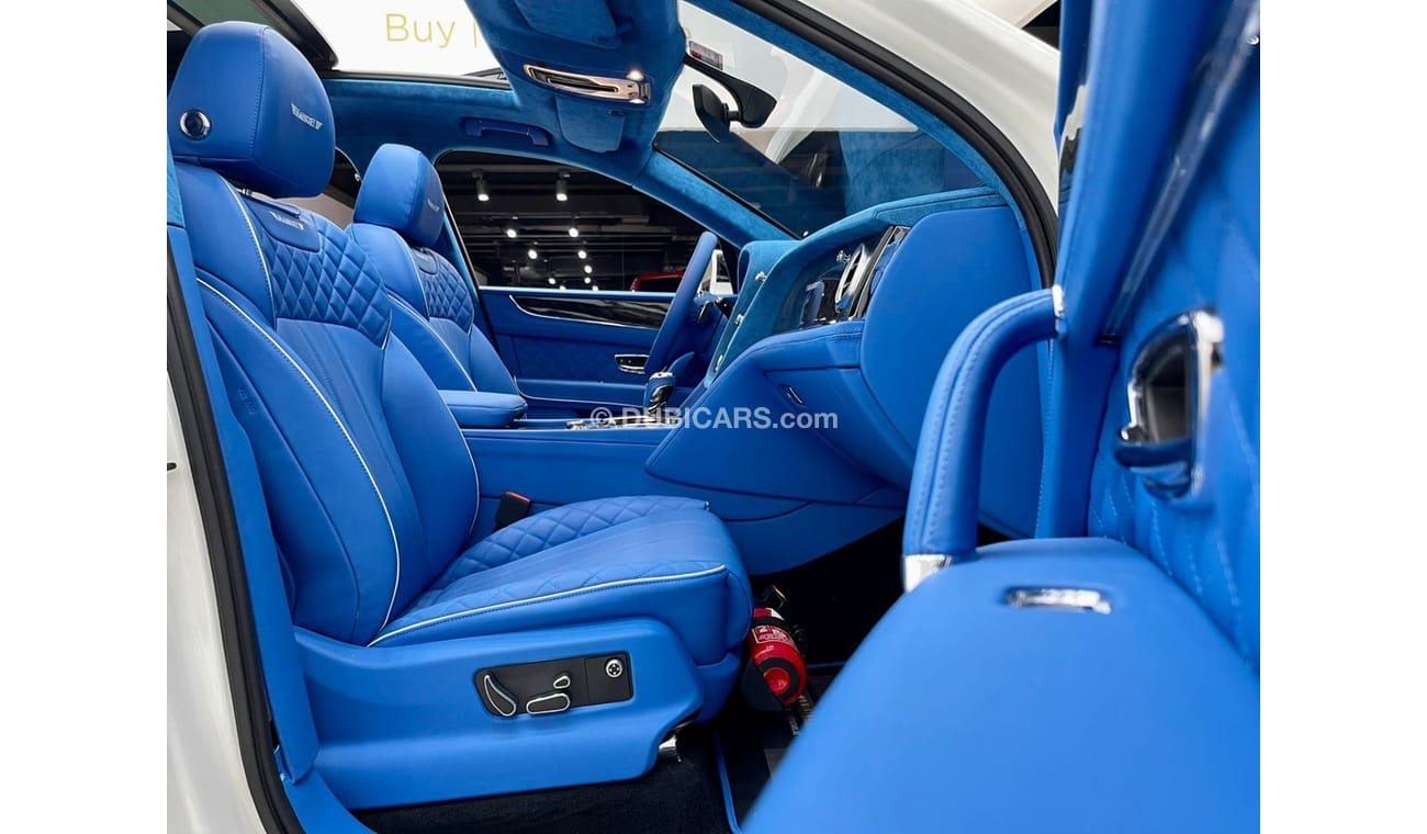 Bentley Bentayga Special Edition 2017 Bentley Bentayga Mansory W12, Only 1 in UAE Special Blue Interior, Full History