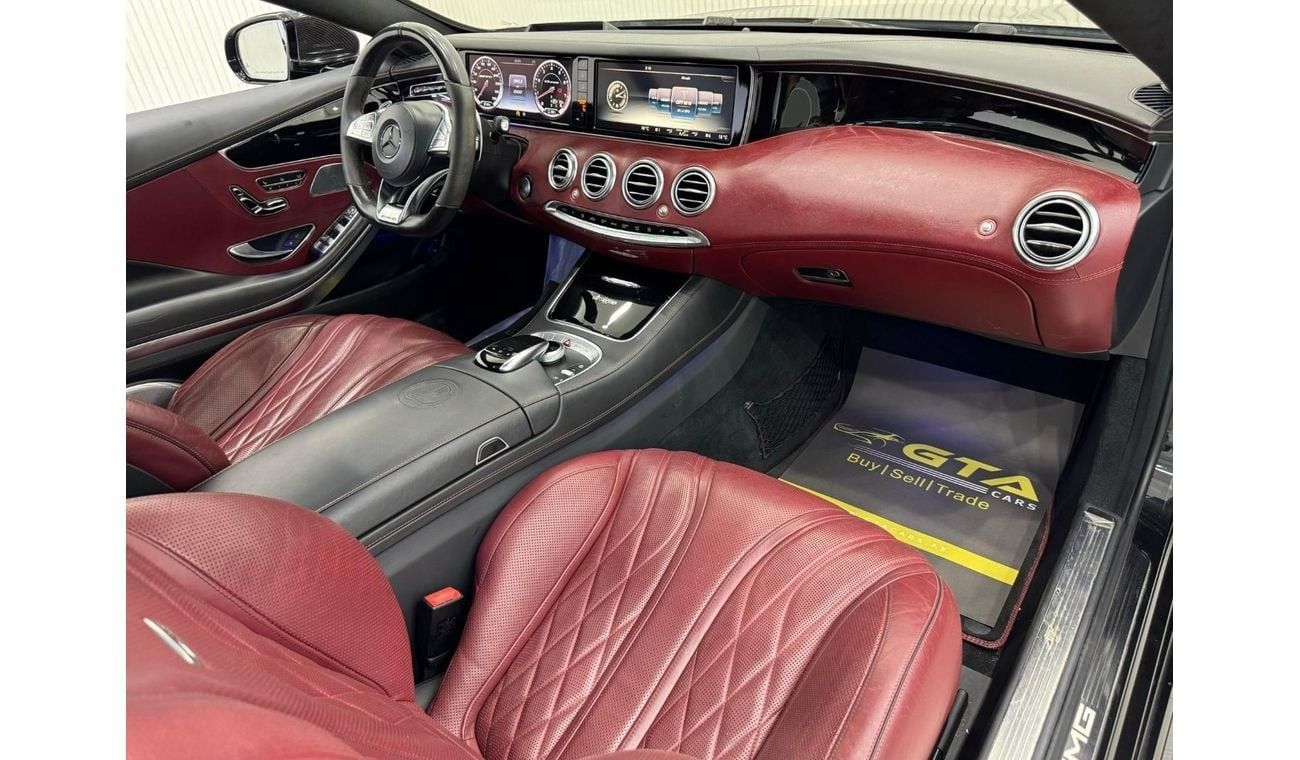 Mercedes-Benz S 63 AMG Coupe 2015 Mercedes Benz S63 AMG 4MATIC, Service History, Full Options, Excellent Condition, GCC