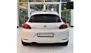 فولكس واجن سيروكو EXCELLENT DEAL for this Volkswagen Scirocco 2.0 TSi 2014 Model!! in White Color! GCC Specs