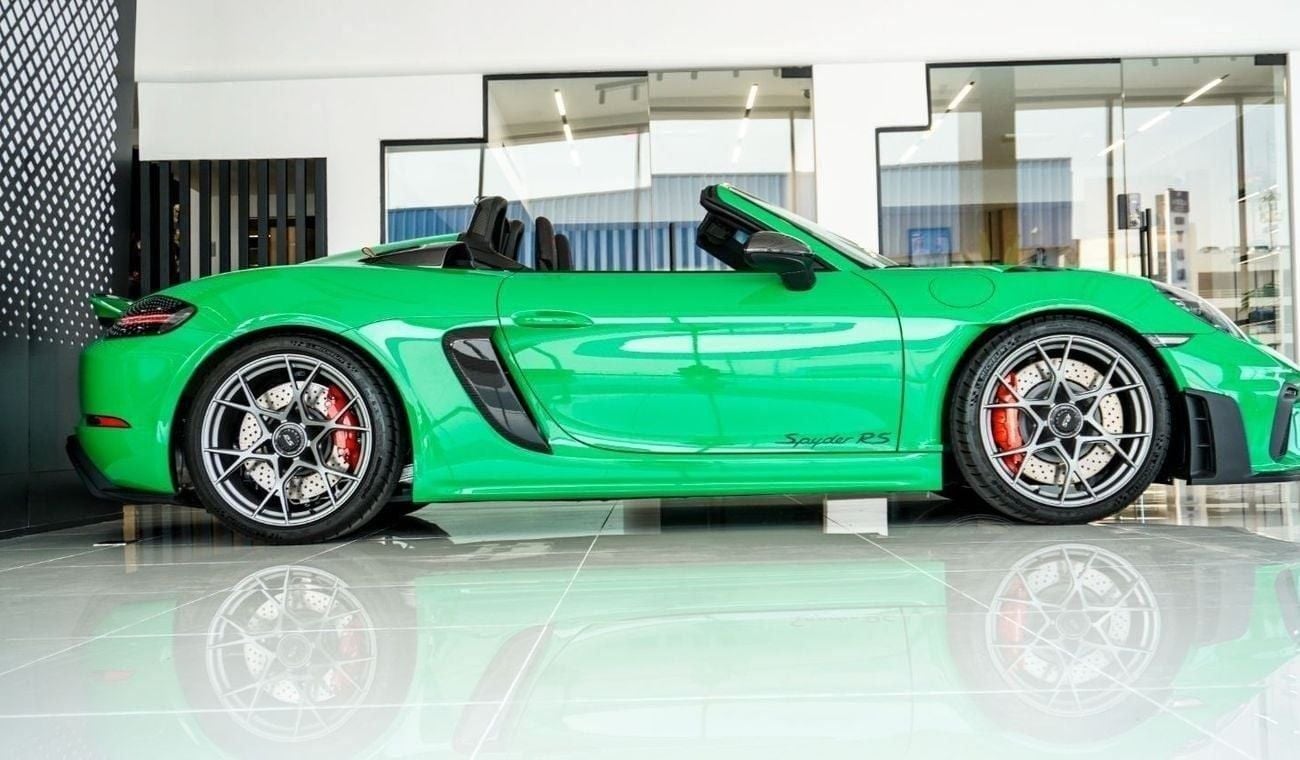 بورش 718 سبيدر RS PORSCHE 718 SPYDER WEISSACH GT4 RS, 2024, LIMITED EDITION 1 OF 500, ZERO KM
