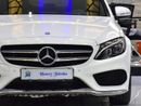 Mercedes-Benz C 200 EXCELLENT DEAL for our Mercedes Benz C200 ( 2015 Model ) in White Color GCC Specs