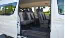 Toyota Hiace 20YM 2.8L MT Diesel GL HIGH ROOF with 2 heater Full option,13 SEATS- Petrol Available- فل اوبشن