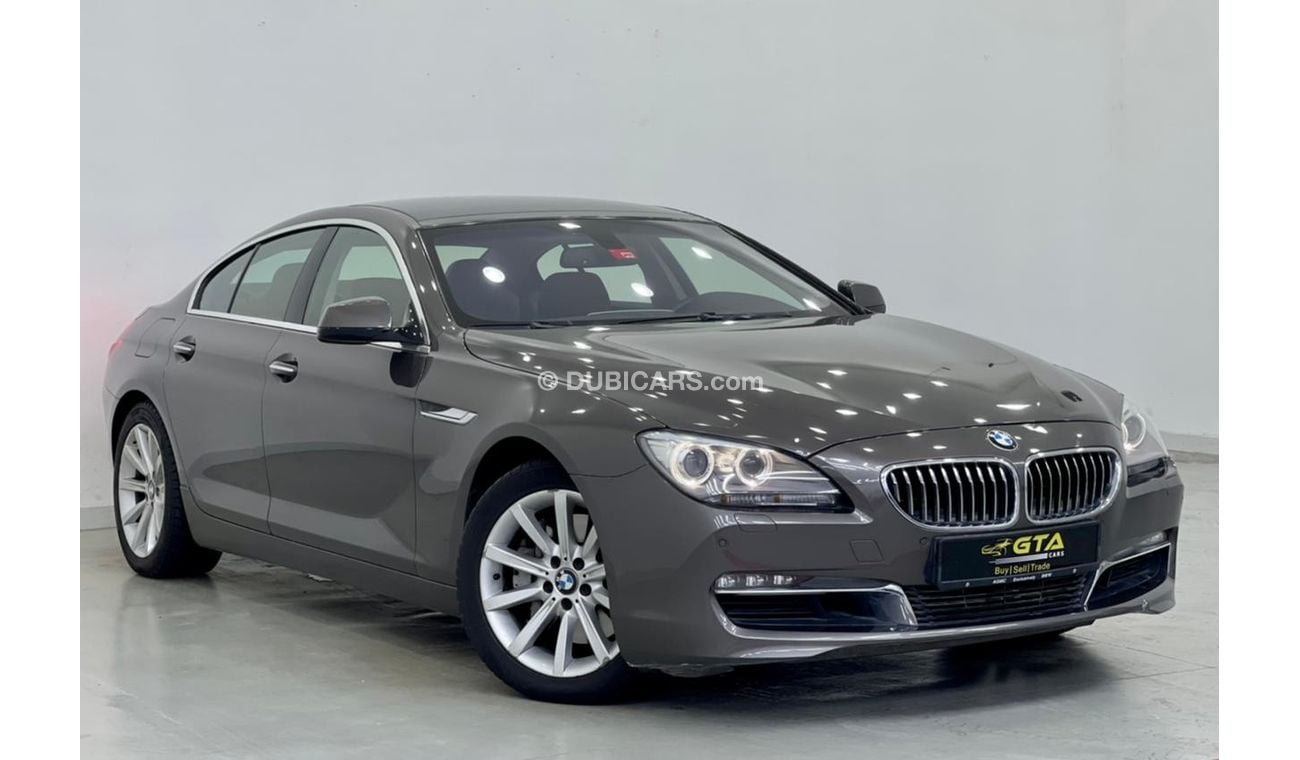 BMW 640i 2015 BMW 640i Gran Coupe, BMW Service History, Warranty, Low Mileage, GCC