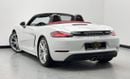 Porsche 718 Boxster S 2.5L A/T 2017 Porsche 718 Boxster S, Porsche Service History, Excellent Condition, GCC