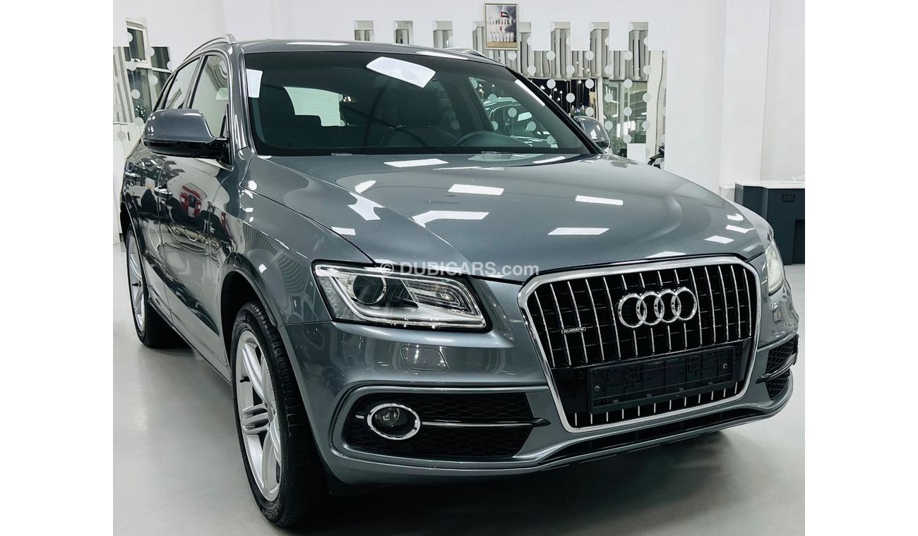 Audi Q5 45 TFSI S-Line GCC .. FSH .. S line .. V6 .. Full Options .. Perfect Condition