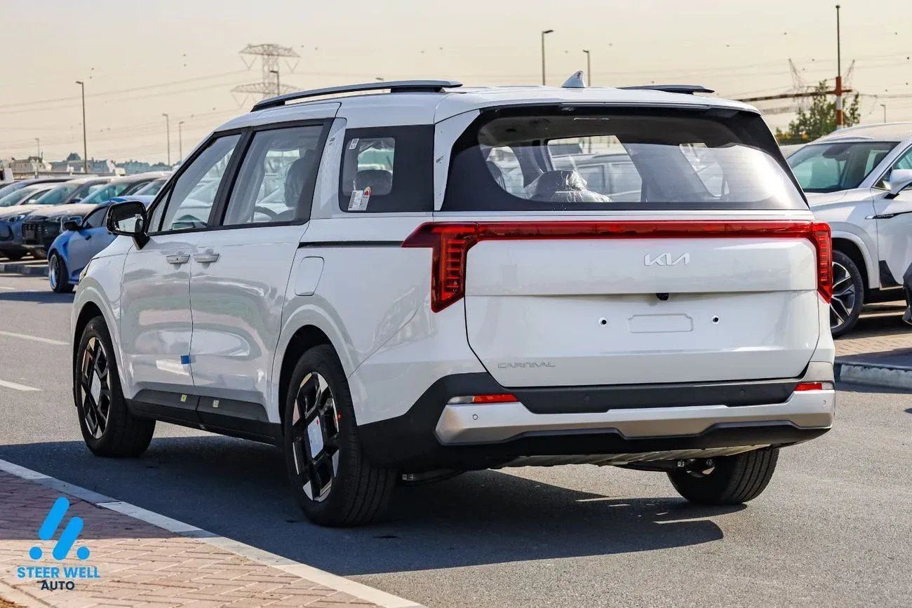 Kia Carnival 2025 | 8 Seater |3.5L | V6 Petrol | White | LHD| AT