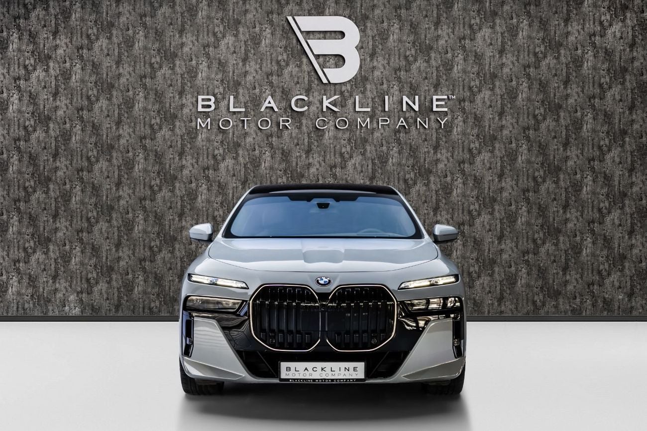 BMW 760i XDRIVE MASTERCLASS M SPORT PACKAGE BUY NOW, PAY 2027 | THE BLACKLINE STANDARD | 2030 BMW Warranty + Service Contract, GCC