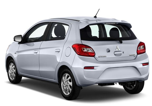 Mitsubishi Mirage exterior - Rear Right Angled