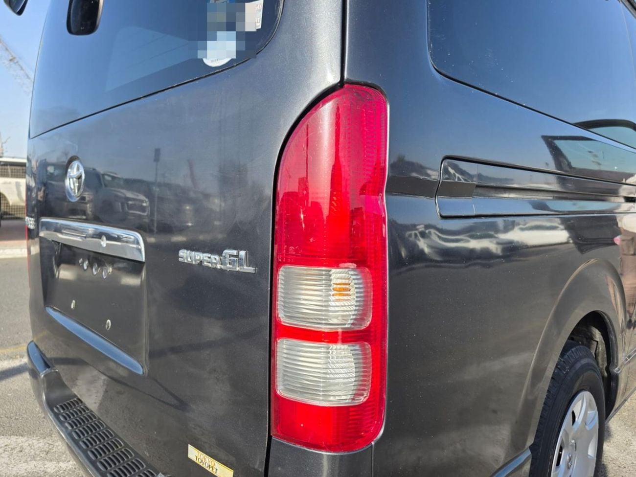 Toyota Hiace TOYOTA HIACE  VAN RHD 2007 MODEL 2.0 L PETROL AUTOMATIC(PM51149)