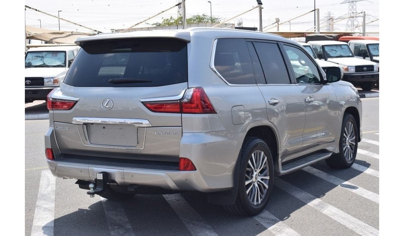 Lexus LX 450 LEXUS LX450D 2019 SILVER DIESEL RHD