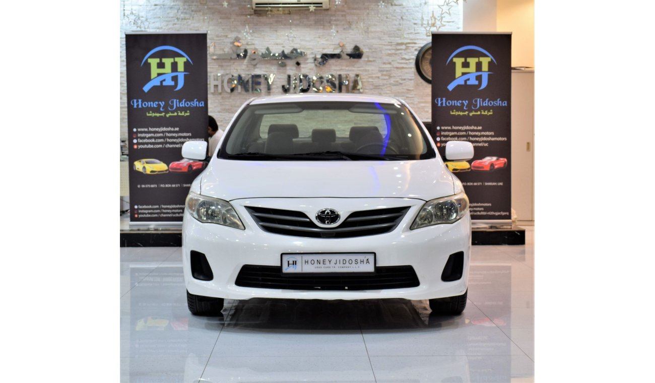 Toyota Corolla EXCELLENT DEAL for our Toyota Corolla XLi 1.6L 2013 Model!! in White Color! GCC Specs