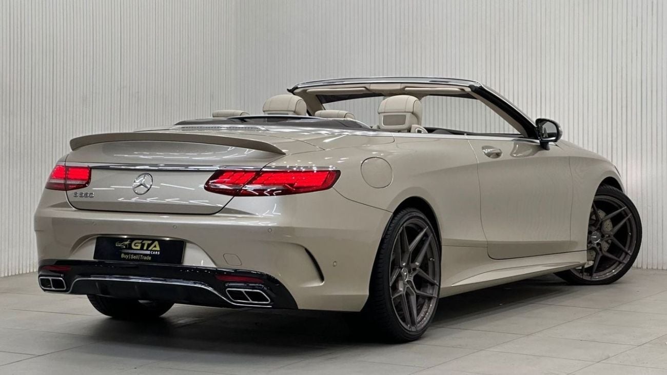 Mercedes-Benz S 560 Std 2019 Mercedes S560 Cabriolet Exclusive Edition,2024 Gargash Warranty + 2025 Gargash Service Cont