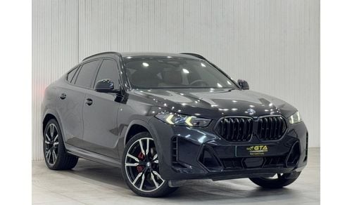 بي أم دبليو X6 40i M Sport 3.0L 2024 BMW X6 xDrive40i M-Sport, OCt 2028 BMW Warranty + Service Pack, Full Options,