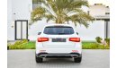 Mercedes-Benz GLC 300 AMG KIT - GCC - AED 2,918 Per Month! - 0% DP