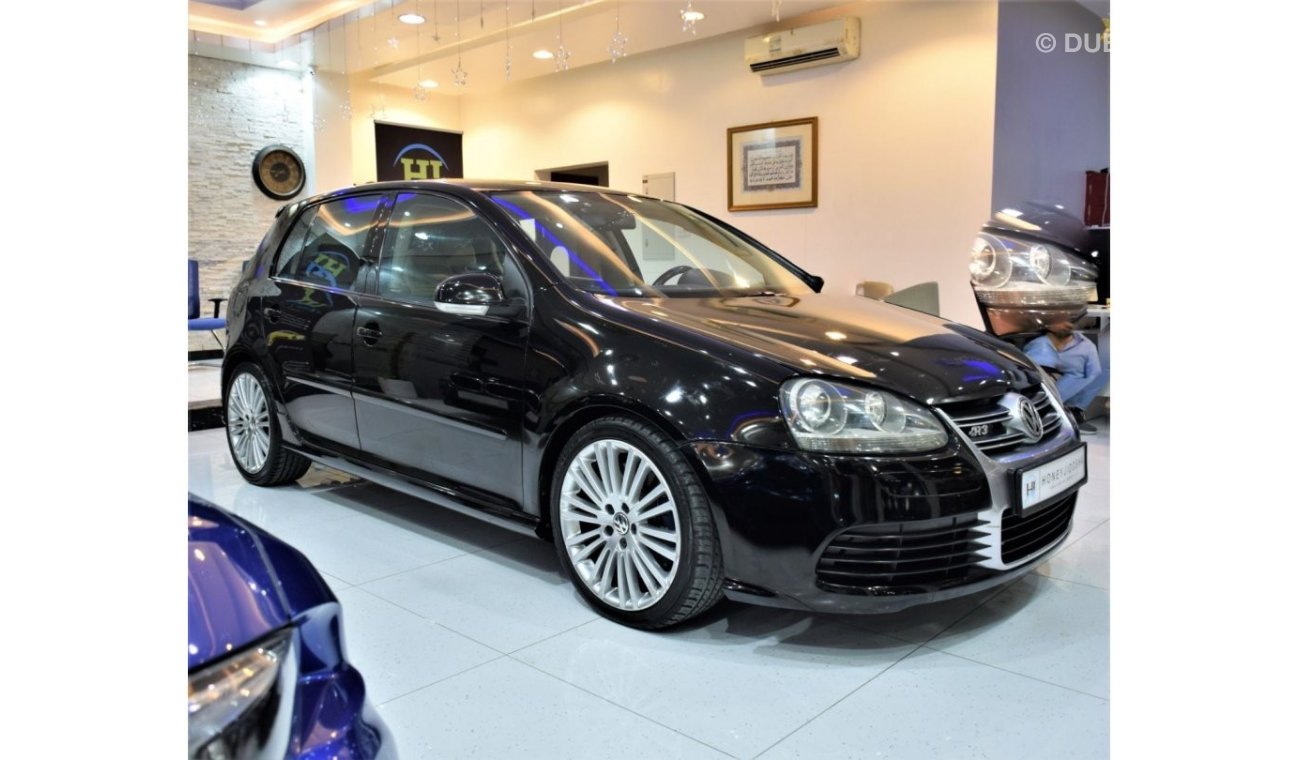 فولكس واجن جولف بلاس EXCELLENT DEAL for our Volkswagen Golf R32 ( 2007 Model! ) in Black Color! GCC Specs