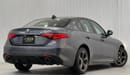 ألفا روميو جوليا 2017 Alfa Romeo Giulia Veloce Q4, Warranty, Full Alfa Service History, Low Kms, GCC