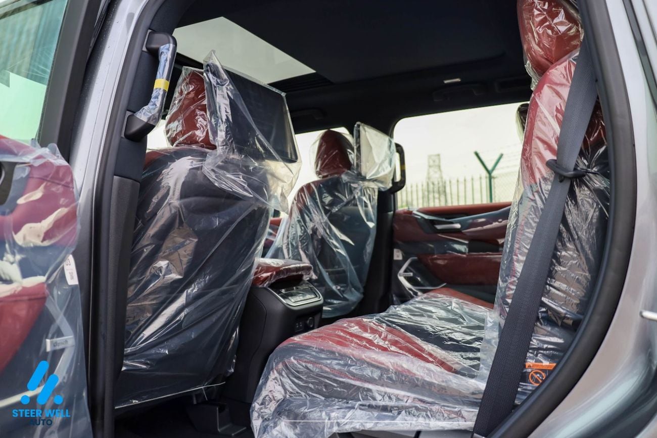 Nissan Patrol 2026 LE Platinum | GCC | 3.5L V6 | AWD | 9AT | Red Interior | Height Control