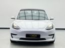 Tesla Model 3 STANDARD RANGE 2022 Tesla Model 3, Tesla Warranty+Full Service History, GCC