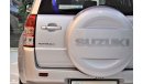 Suzuki Grand Vitara ORIGINAL PAINT ( صبغ وكاله ) Suzuki Grand Vitara 2015 Model!! in Silver Color! GCC Specs