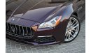 Maserati Quattroporte GTS  | 3,817 P.M  | 0% Downpayment | Extraordinary Condition!