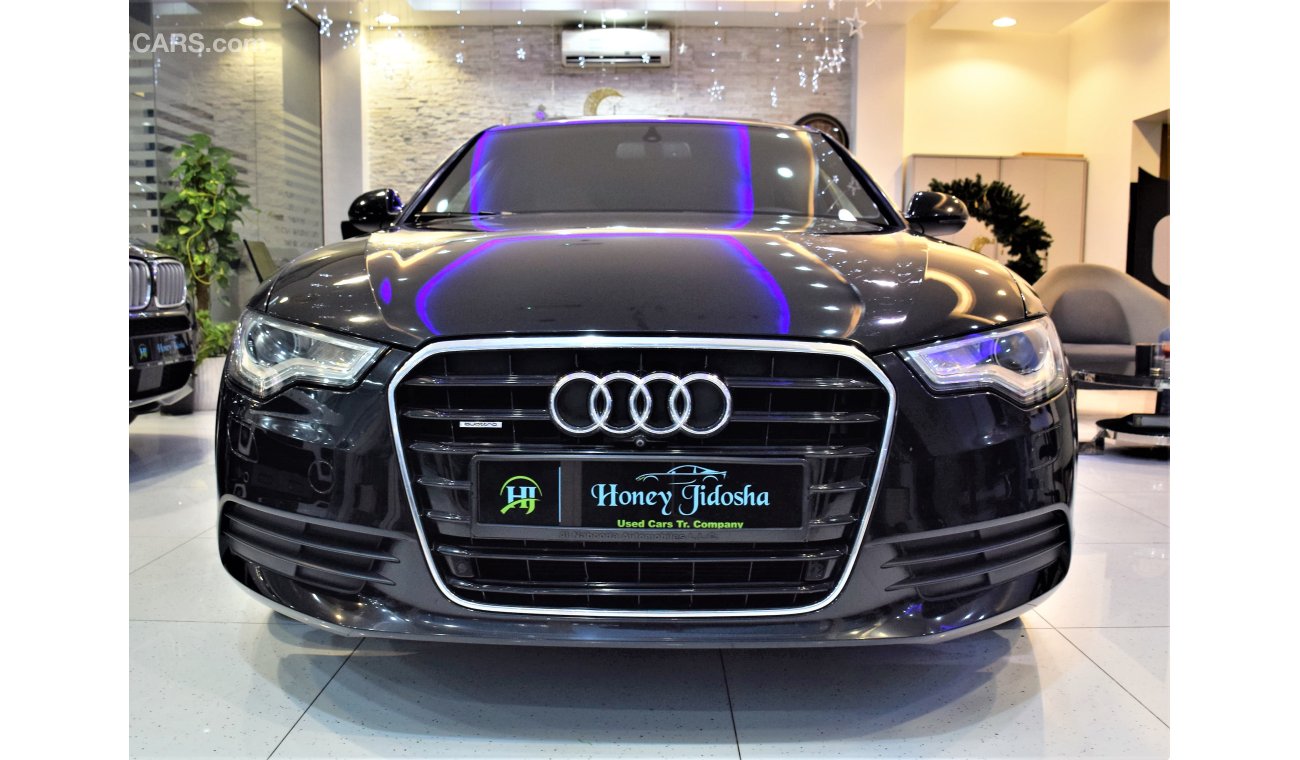 Audi A6 2.8  ONLY 87000 2013 Model!! in Nice Looking Black Color! GCC Specs