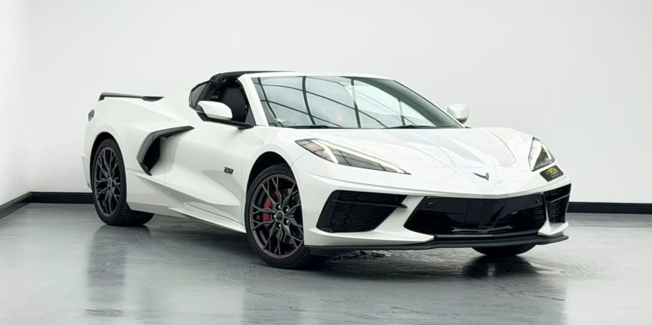 شيفروليه كورفت STINGRAY 3LT 70TH ANNIV 2023 Chevrolet Corvette Stingray 3LT 70th Anniversary Edition, 1 Year Warranty, Full Service History