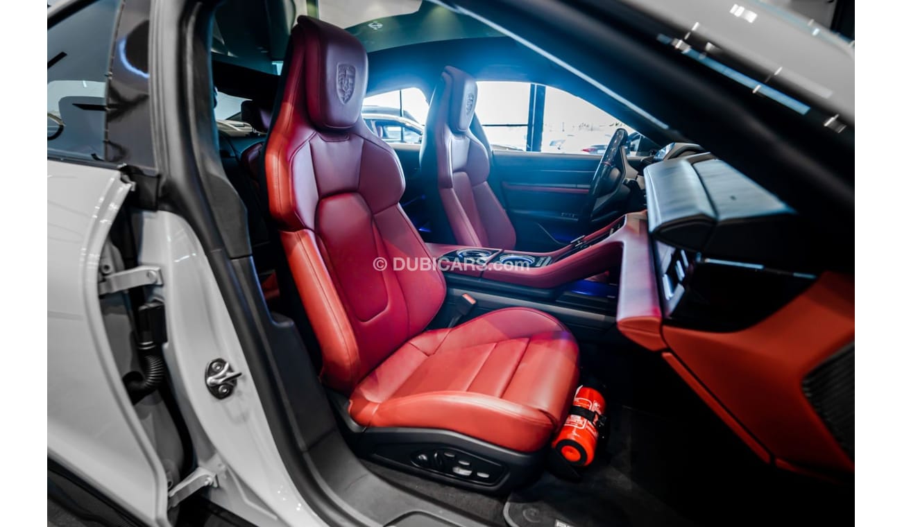 Porsche Taycan 2021 Porsche Taycan Turbo, 2025 Porsche Warranty, Carbon Ceramic Brakes, Huge Options, Low KMs, GCC