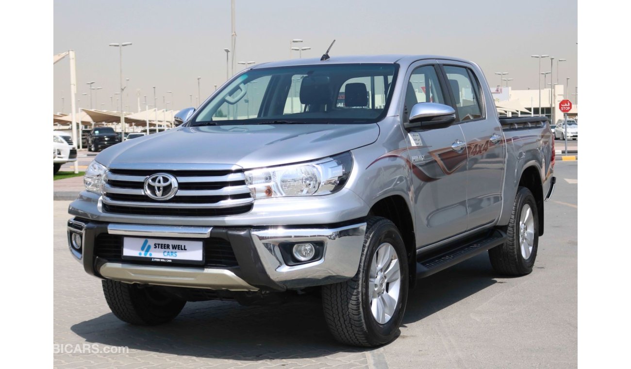 Toyota Hilux 2018 TOYOTA HILUX 4X4 DOUBLE CABIN GLX.S WITH GCC SPECS - FULL OPTION