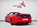 فورد موستانج STD AED 1,700 P.M | 0% DOWN PAYMENT | FORD MUSTANG GT CALIFORNIA SPECIAL CABRIOLET | 5.0L V8 | 2017