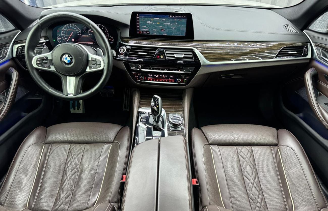 BMW M550i Std 4.4L 4.4 L,V8 | One Owner | Excellent |GCC Specs