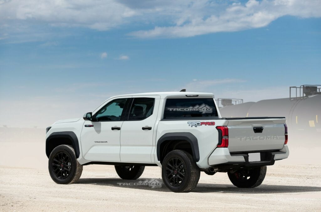 Toyota Tacoma exterior - Rear Right Angled