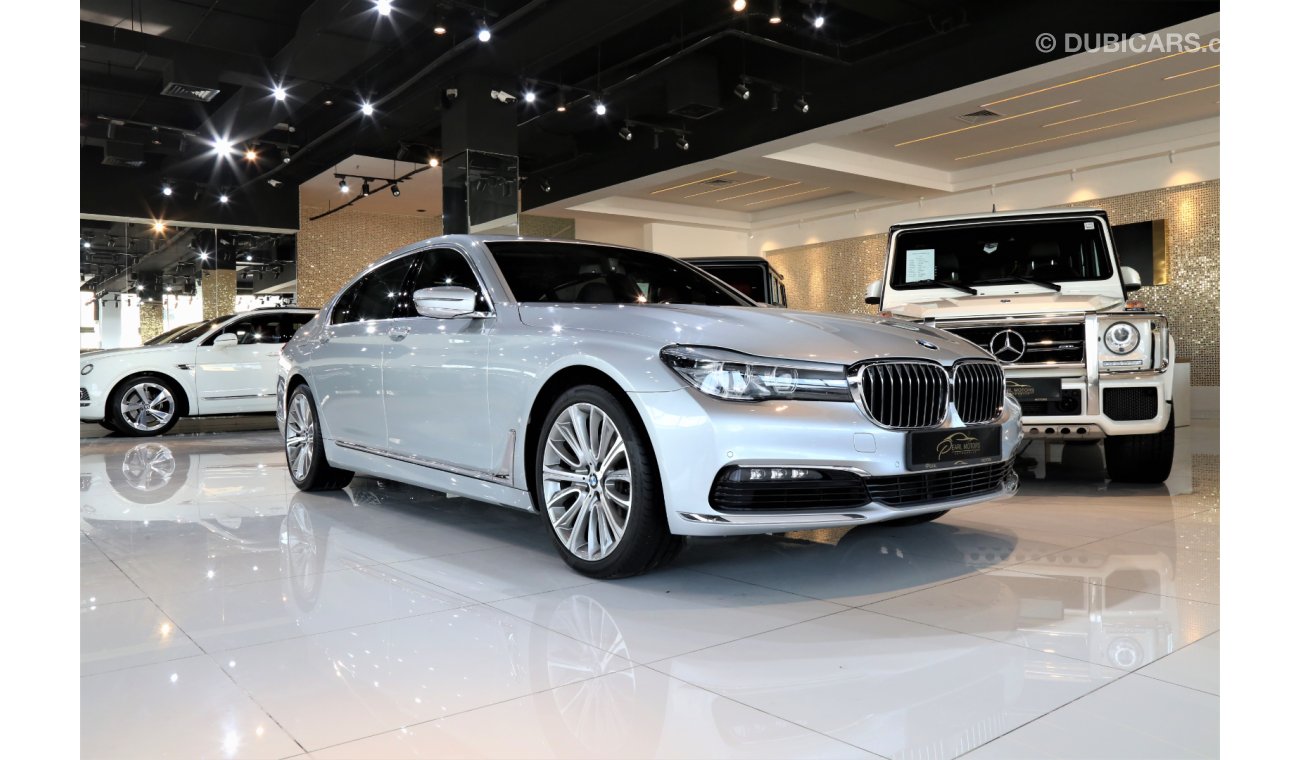 BMW 740Li 2017 II GCC BMW 740LI II IN PERFECT CONDITION II UNDER WARRANTY AND SERVICE CONTRACT