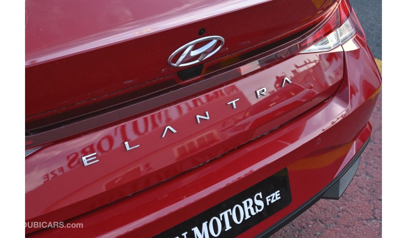 Hyundai Elantra Hyundai Elantra 1.6L Petrol, Model 2023, Color Red