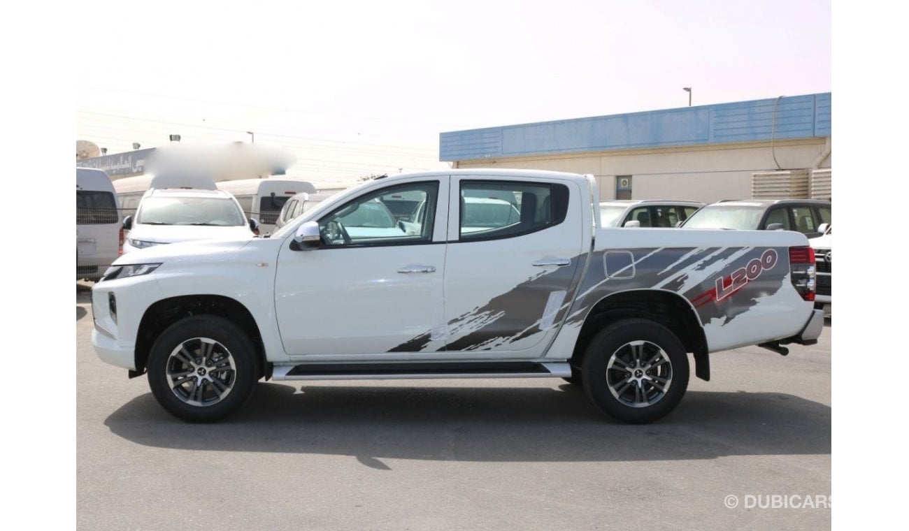 ميتسوبيشي L200 2023 | SPECIAL LIMITED TIME OFFER 2023 PETROL 2.4 L - 4X4 - M/T WITH POWER WINDOWS MIRRORS AND FABRI