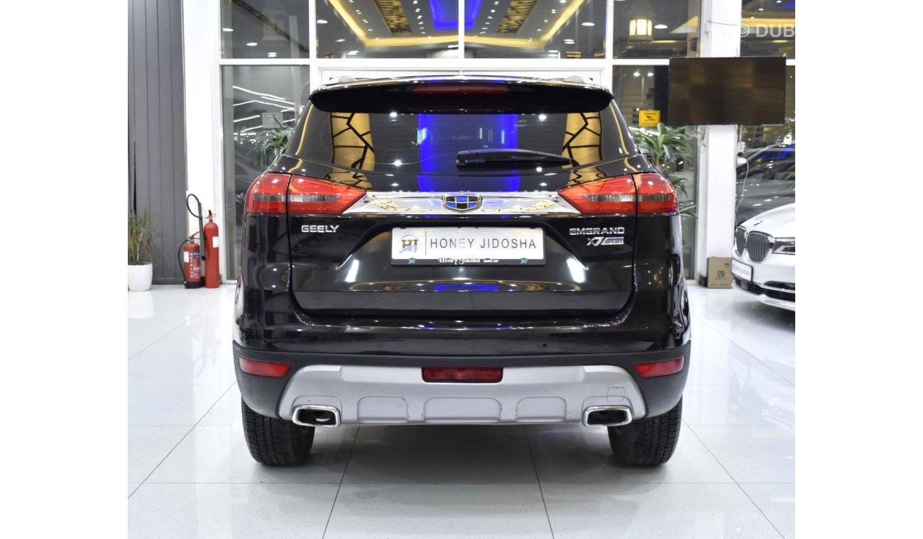 Geely Emgrand X7 EXCELLENT DEAL for our Geely Emgrand X7 Sport ( 2017 Model ) in Black Color GCC Specs